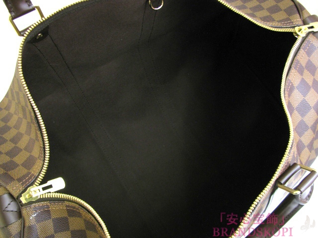 【LOUIS VUITTON】ルイヴィトン ダミエ ”キーポル50” 旅行用ボストンバッグ N41427