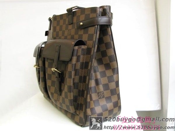 ルイヴィトン(LOUIS VUITTON) ダミエ ユゼス　ショルダートートバッグ N51128