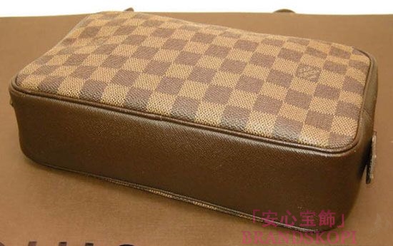 LOUIS VUITTON【ルイヴィトン】ダミエエベヌ トゥルーストワレットN47623 ポーチ レディース 