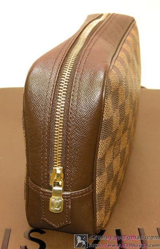 LOUIS VUITTON【ルイヴィトン】ダミエエベヌ トゥルーストワレットN47623 ポーチ レディース 