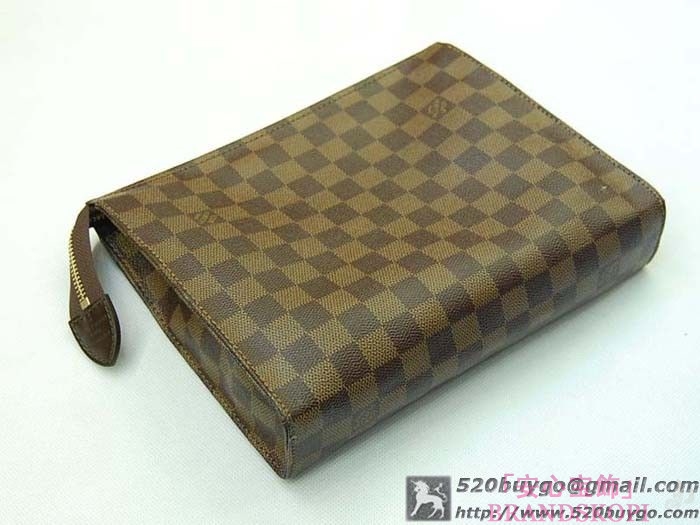 【LOUIS　VUITTON/ルイヴィトンダミエ】ポッシュトワレット　N47543