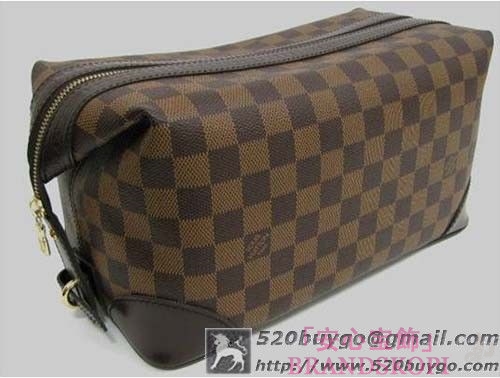 【LOUIS VUITTON】ルイヴィトン ダミエ ”ヴァスラブウォッシュ バッグ” ポーチ セカンドバッグ N41538