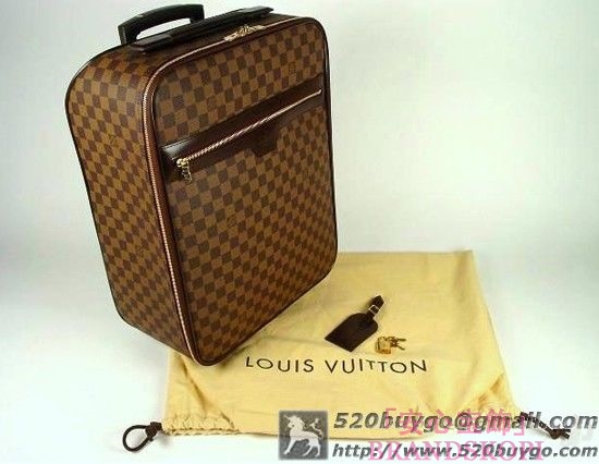 ルイヴィトン(LOUIS VUITTON) ダミエ ペガス50　トロリー　スーツケース　キャリーバッグ N23256