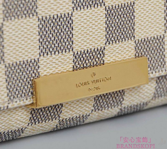 ルイヴィトン LOUIS VUITTON ダミエアズール フェイボリットMM ショルダーバッグ N41275