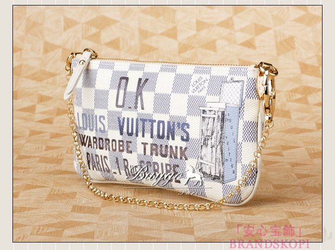 LOUIS VUITTONルイヴィトン　ダミエアズール　ポシェットミラＭＭ　　N63090
