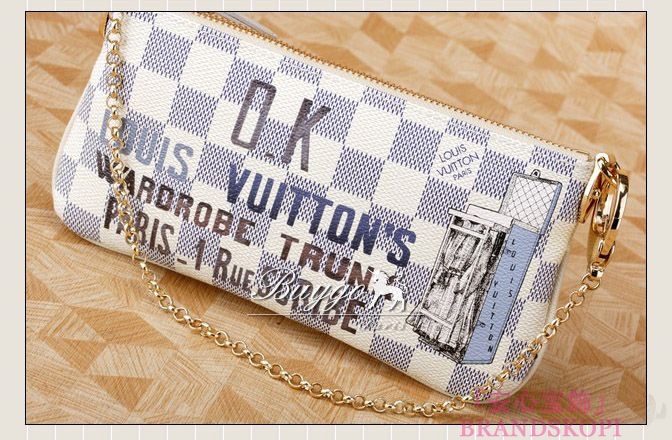 LOUIS VUITTONルイヴィトン　ダミエアズール　ポシェットミラＭＭ　　N63090