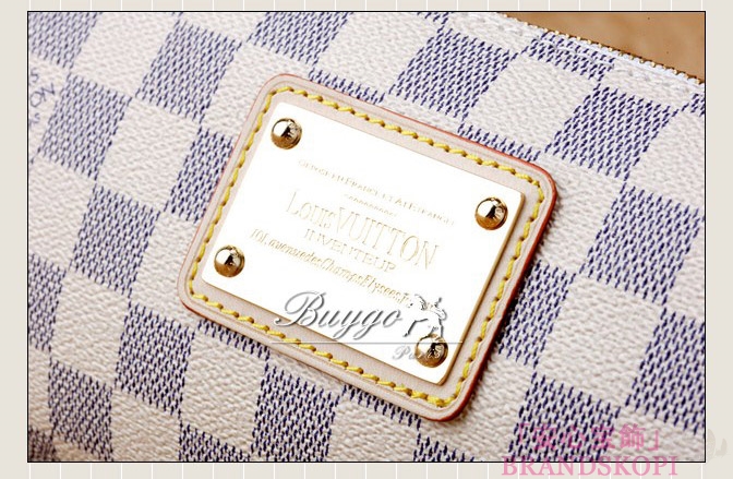 ルイヴィトンエヴァショルダーバッグアズールダミエ白N55214 LOUIS VUITTON
