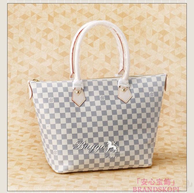 LOUIS VUITTON/ルイヴィトン サレヤMM/トートバッグ/ダミエアズール(N51185)