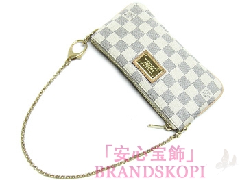 ルイヴィトン　LOUIS VUITTON　ヴィトン　LV　ダミエアズール　ポーチ　ポシェットミラMM　アズール　N60027