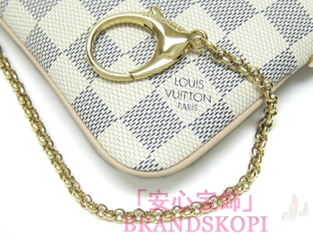 ルイヴィトン　LOUIS VUITTON　ヴィトン　LV　ダミエアズール　ポーチ　ポシェットミラMM　アズール　N60027