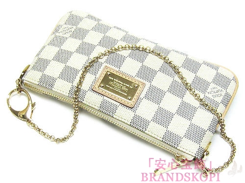 ルイヴィトン　LOUIS VUITTON　ヴィトン　LV　ダミエアズール　ポーチ　ポシェットミラMM　アズール　N60027