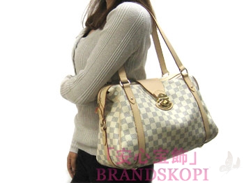 ルイヴィトン　LOUIS VUITTON　ルイヴィトン　ダミエアズール　LV　バッグ　ストレーザPM 　N42220