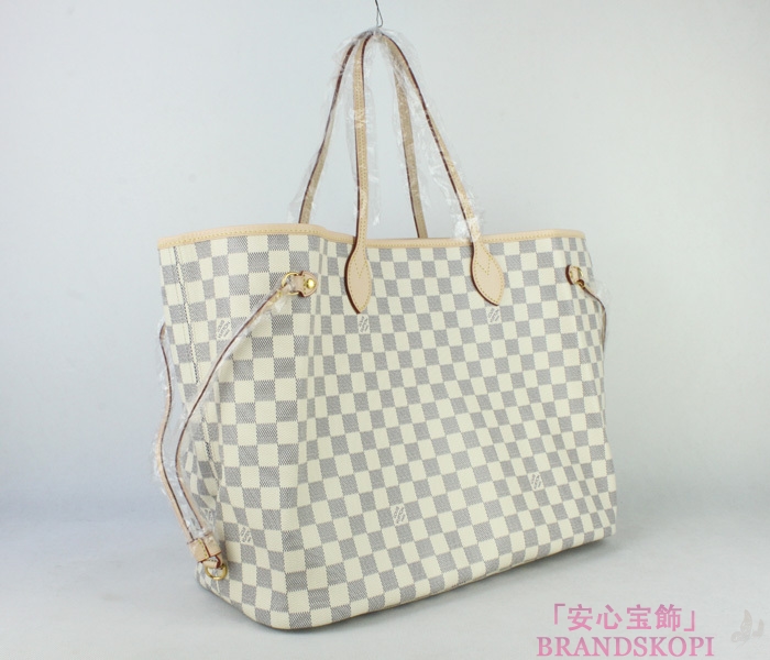 LOUIS VUITTON　ルイヴィトン　ダミエアズール　LV　バッグ　ネヴァーフルGM アズール N51108