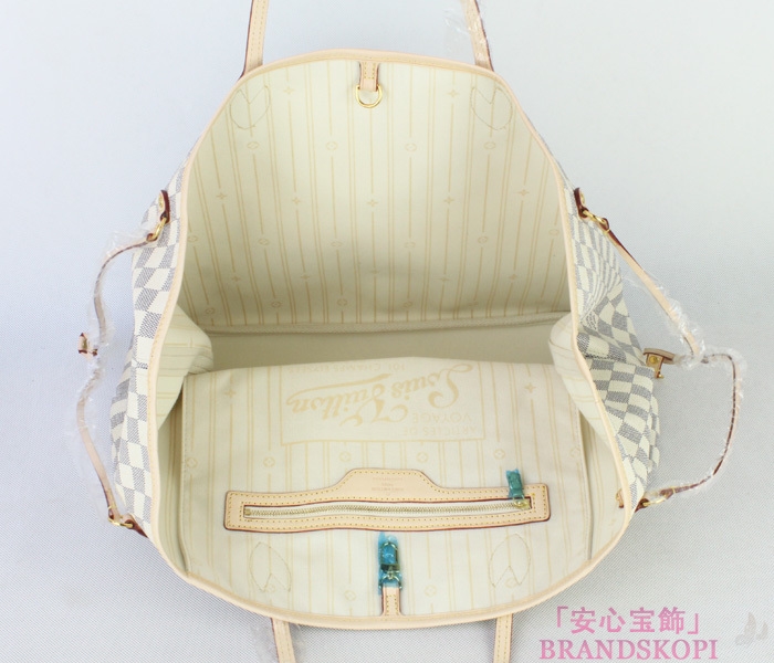 LOUIS VUITTON　ルイヴィトン　ダミエアズール　LV　バッグ　ネヴァーフルGM アズール N51108