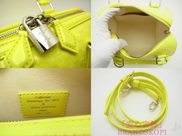 ルイヴィトン ダミエファセット スピーディキューブPMジョーヌM48902