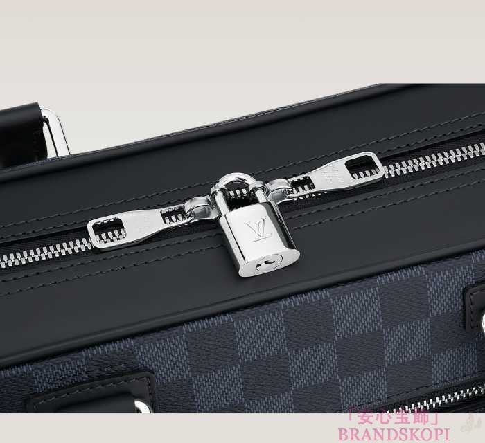 LOUIS VUITTON Damier/Cobalt ポルトドキュマンビジネス N41347
