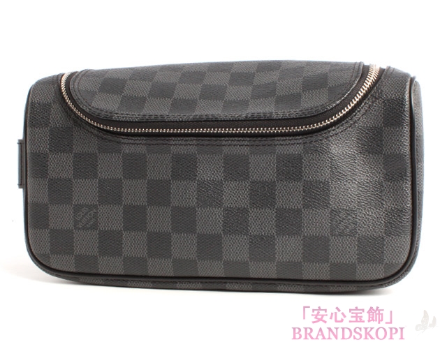 ルイヴィトン　ポーチ　トワレポーチ　N47625　ダミエグラフィット