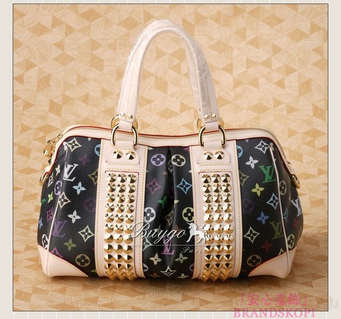 LOUIS VUITTON 【ルイヴィトン】 モノグラムマルチカラー コートニーMM M45642 ノワール 