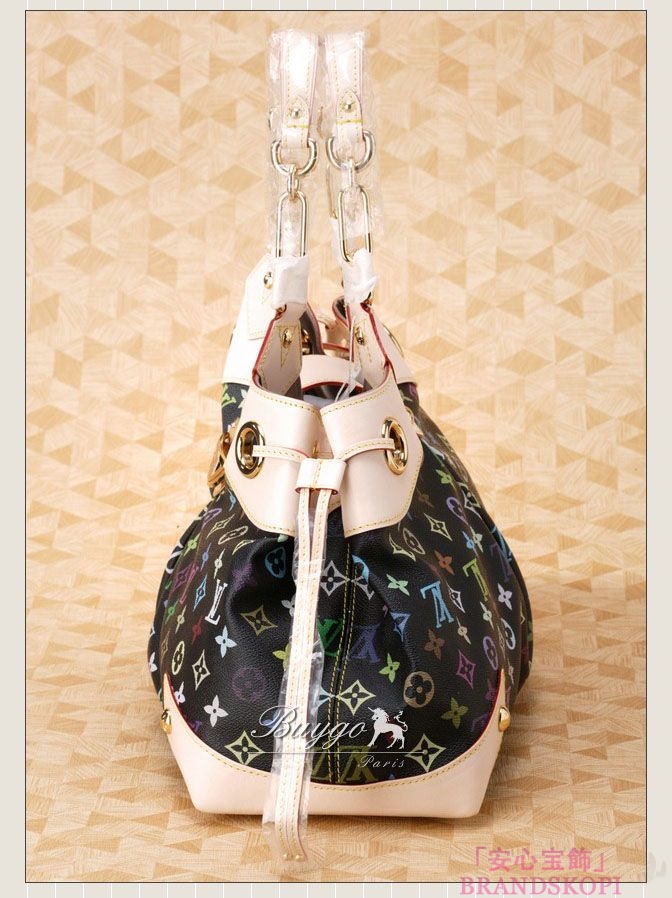 LOUIS VUITTON 【ルイヴィトン】 モノグラムマルチカラー ウルスラ M40124 BLACK 