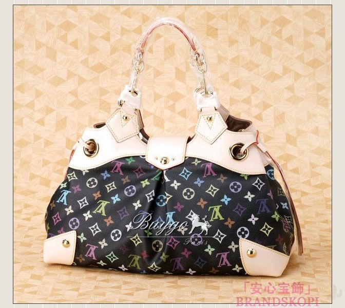 LOUIS VUITTON 【ルイヴィトン】 モノグラムマルチカラー ウルスラ M40124 BLACK 