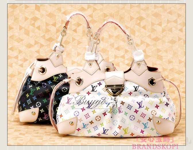 LOUIS VUITTON 【ルイヴィトン】 モノグラムマルチカラー ウルスラ M40124 BLACK 
