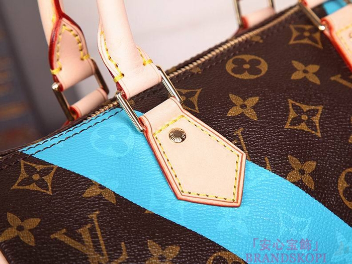 LOUIS VUITTON ルイヴィトン スピーディ30 ハンドバッグ ハンドバッグ テュルコワーズ モノグラム M41529