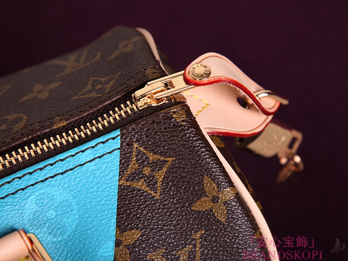 LOUIS VUITTON ルイヴィトン スピーディ30 ハンドバッグ ハンドバッグ テュルコワーズ モノグラム M41529