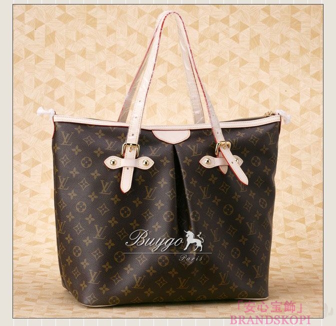 (LOUIS VUITTON) モノグラム パレルモGM ショルダーバッグ トートバッグ M40146