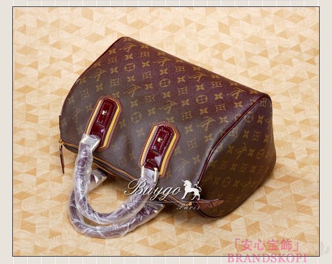 LOUIS VUITTON（ルイヴィトン）スピーディ30/ハンドバッグ/モノグラムミラージュ（ボルドー(M95586)