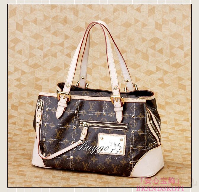 ルイヴィトン(LOUIS VUITTON) モノグラム リヴェットバッグ　トートバッグ　ショルダーバッグ M40140