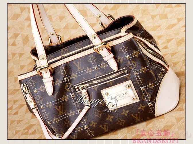ルイヴィトン(LOUIS VUITTON) モノグラム リヴェットバッグ　トートバッグ　ショルダーバッグ M40140