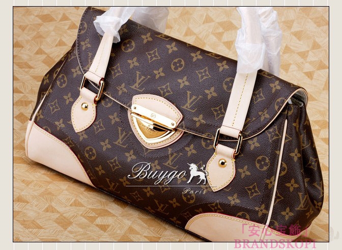 ルイヴィトン　LOUIS VUITTON　ヴィトン　モノグラム　LV　バッグ　ハンドバッグ　ビバリーGM　M40120