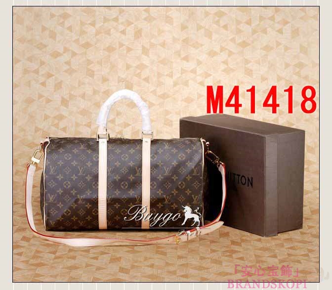 LOUIS VUITTON　ルイヴィトン　モノグラム　LV　バッグ　キーポルバンドリエール　ストラップ付きボストンバッグ　M41414 M41416 M41418