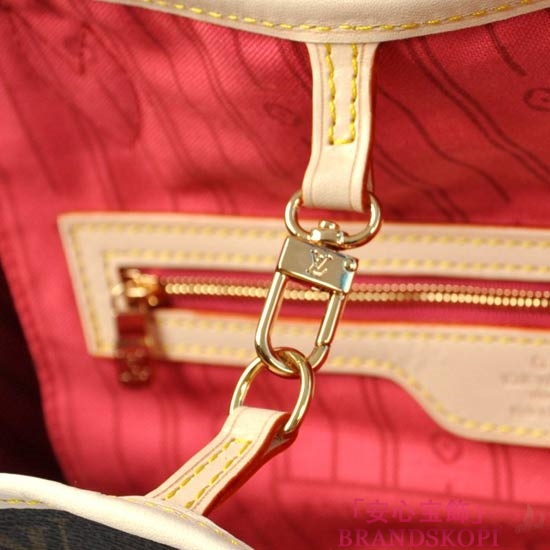 LOUIS VUITTON ルイ ヴィトン モノグラムローズ ネヴァーフル MM ショルダー トート バッグ M48613