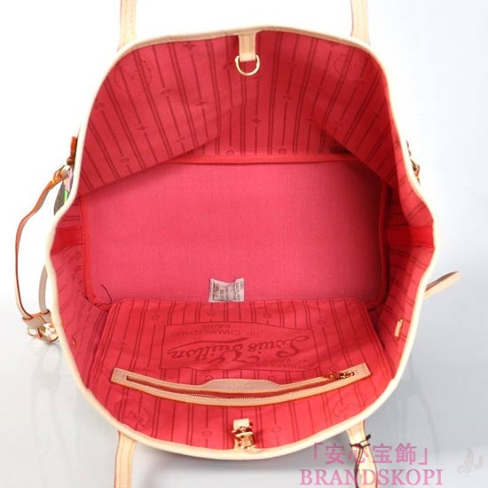 LOUIS VUITTON ルイ ヴィトン モノグラムローズ ネヴァーフル MM ショルダー トート バッグ M48613