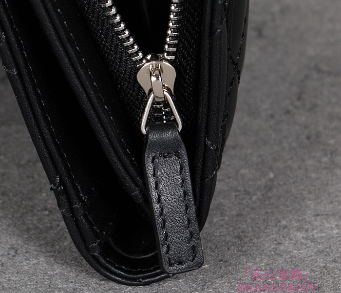 シャネル 長財布 CHANEL シャネル 財布 二つ折り マトラッセ キルティング レザー ブラック A48667