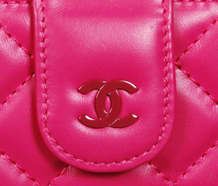 シャネル 長財布 CHANEL シャネル 財布 二つ折り マトラッセ キルティング レザー ローズ A48667