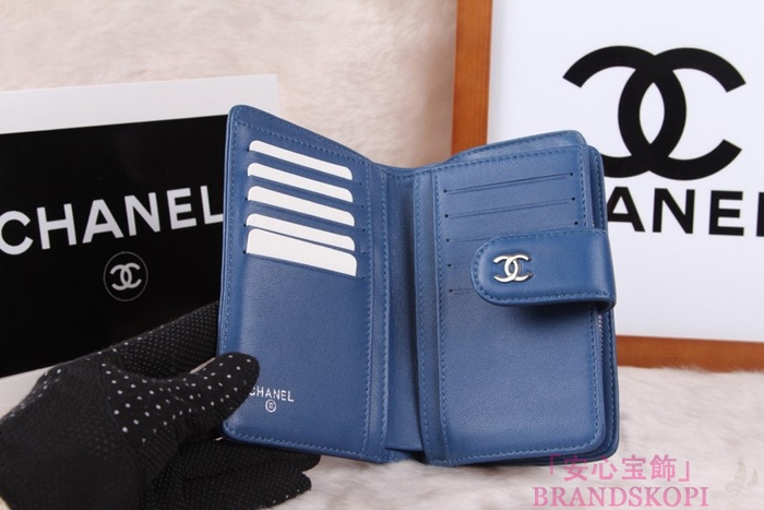 シャネル CHANEL カメリアエンボス 財布 二つ折り ブラック A50087