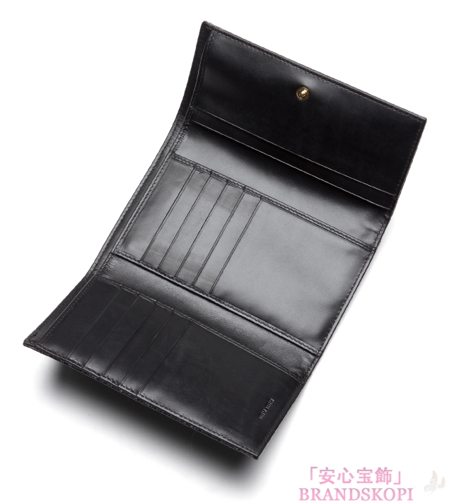 ミュウ ミュウ　12/13年秋冬新作ST.COCCO LUX三つ折り中財布 5M1097 NKG F0002 