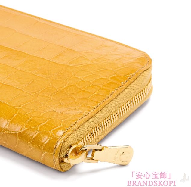 ミュウ ミュウ　2013年春夏新作ST.COCCO LUXラウンドファスナー 長財布 5M0506 NKG F0506