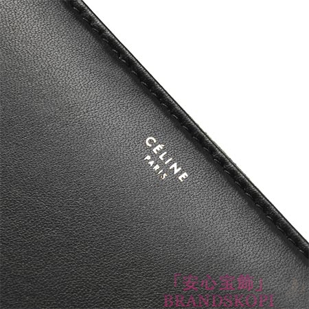 セリーヌ/CELINE/ ラウンドファスナー長財布[小銭入れ付き]ブラック10685-3fta-38no