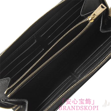 セリーヌ/CELINE/ ラウンドファスナー長財布[小銭入れ付き]ブラック10685-3fta-38no