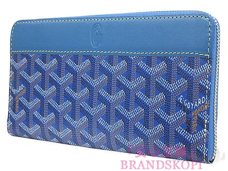 ゴヤール(GOYARD) ラウンドファスナー長財布（ライトブルー） APMZIPGM10-BLEUCIEL-BLEUCIEL