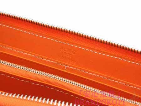 ゴヤール(GOYARD) ラウンドファスナー長財布（オレンジ） APMZIPGM07-ORANGE