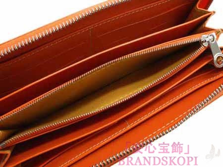 ゴヤール(GOYARD) ラウンドファスナー長財布（オレンジ） APMZIPGM07-ORANGE