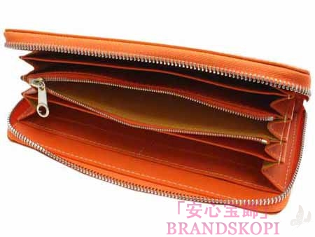 ゴヤール(GOYARD) ラウンドファスナー長財布（オレンジ） APMZIPGM07-ORANGE