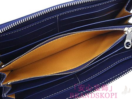 ゴヤール(GOYARD) ラウンドファスナー長財布（マリンブルー）APMZIPGM12-MARINE