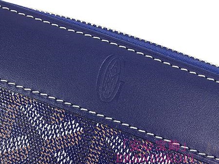 ゴヤール(GOYARD) ラウンドファスナー長財布（マリンブルー）APMZIPGM12-MARINE