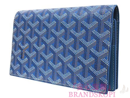 ゴヤール(GOYARD) メンズ二つ折長財布（ライトブルー）APM20510-FE-GM-CIEL-BLEUCIEL