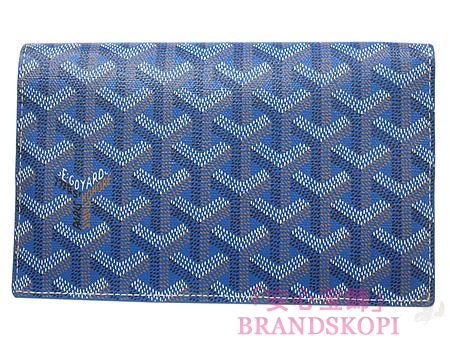ゴヤール(GOYARD) メンズ二つ折長財布（ライトブルー）APM20510-FE-GM-CIEL-BLEUCIEL